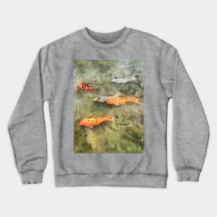 Fish - School Of Koi Crewneck Sweatshirt